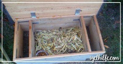 Igelhaus bauen mit unserer Igelhaus Bauanleitung (statt kaufen)